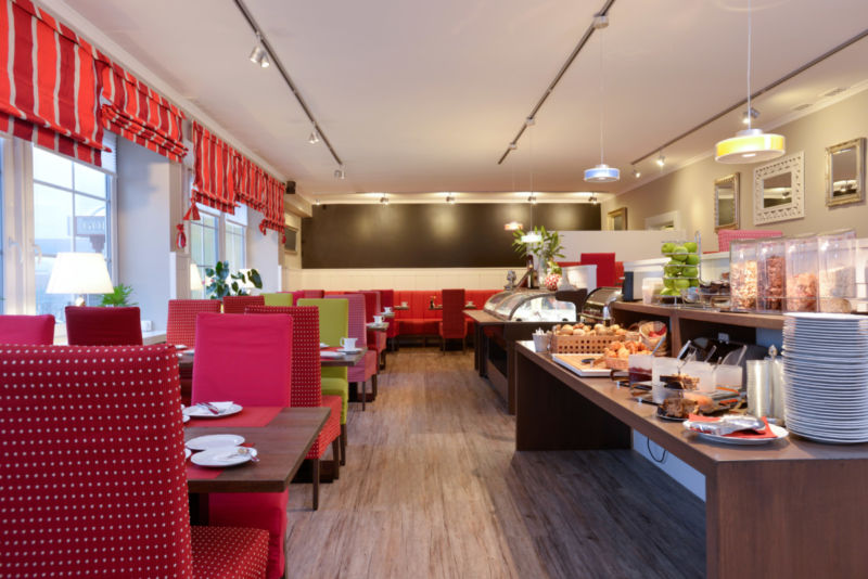 Das Restaurant im Hotel Dünenburg auf Sylt