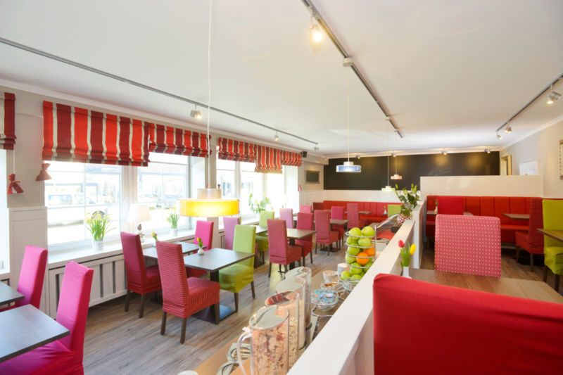 Das Restaurant im Hotel Dünenburg auf Sylt