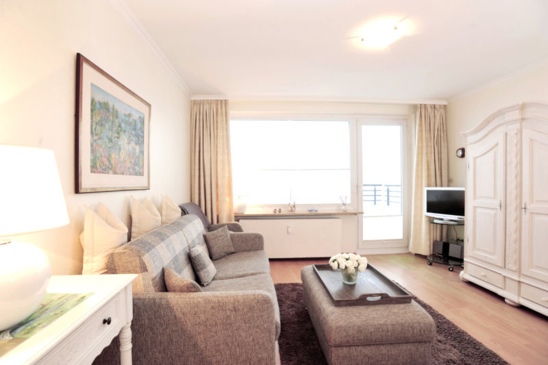 Eine Suite im Hotel Dünenburg in Westerland auf Sylt