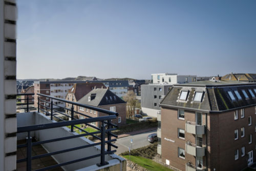 Ein Ausblick vom Balkon
