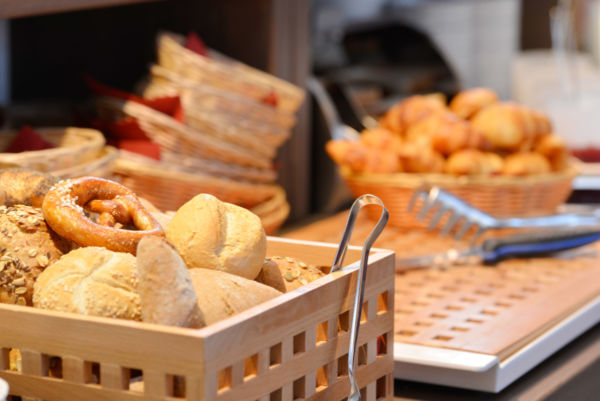 Frühstück im Hotel Dünenburg auf Sylt